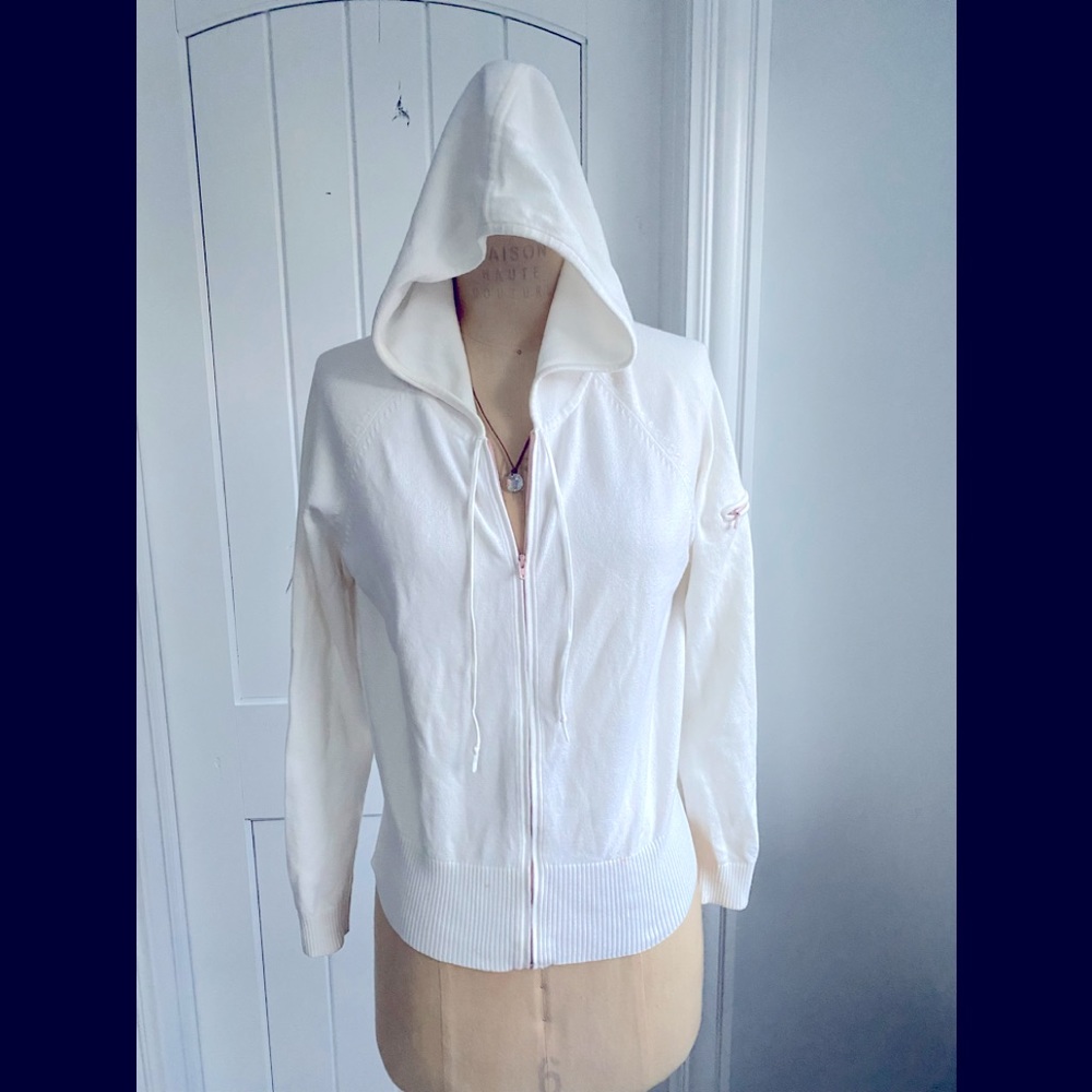 id entity by Lord & Taylor women’s hoodie cardigan size M